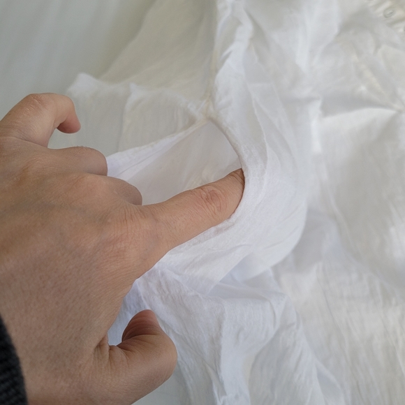 Free people white tunic tank top size S - Picture 10 of 11